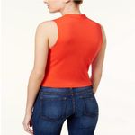 Guess NWOT  Callista Lace-up Top Poppy Red Photo 1