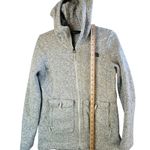 The North Face Women's Yumiori Full Zip Grey Hooded Jacket Womens S Fleece Photo 6
