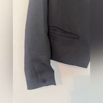 Anthropologie Cartonnier by  Black Open Front Blazer Career Office Evening Size 4 Photo 2