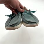 Hey Dude  Turquoise Blue Wendy Slip On Canvas Shoes Photo 4