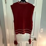 Free People All Star Striped Poncho , NWOT. One size . Photo 3