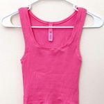 SKIMS  cotton rib tank in sugar pink size M Photo 5