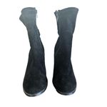 Chinese Laundry  Womens Black Suede Ankle Boots SIZE 8 Photo 2