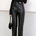 Commence - Black Leather Pants Photo 1