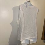 Banana Republic Short sleeve v neck cotton blend t-shirt in white size X-large Photo 13