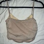 Princess Polly  Glitter Crop Top - Silver Photo 4