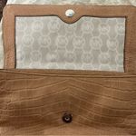 Michael Kors Vintage  Tan Crocodile Leather Purse Photo 8