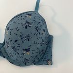 Lucky Brand Blue Floral Demi T-Shirt Bra Photo 4