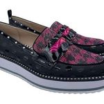 Betsey Johnson rhinestone jewel slip on platform shoes women’s Size 9 1/2 Photo 0