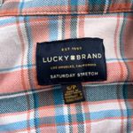 Lucky Brand  Pearl Snap Western Shirt Womens Sz S Y2K Rodeo Plaid Stretch Cowgirl Photo 7