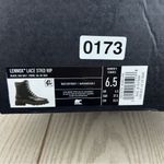 Sorel Women's Lennox Leather Lace-Up STKD WP Boots US6.5 Black / Sea Salt $190 Photo 12