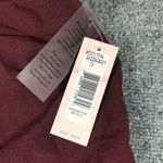 Nanette Lepore Nanette‎ Lepore Wide Leg Pants Womens Size 10 Burgundy Flat Front Relaxed NWT Photo 3