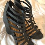 EXPRESS Black Wedges Photo 0