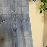 Pistola NWT Revolve  Grover Field Suit Denim Jumpsuit in Disoriented Medium NEW Photo 9