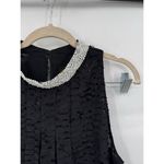 Sachin Babi x Anthropologie Black Lace NEW Bead Mock Neck Hi Photo 10