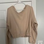 Aerie Offline by  Sweatshirt Women’s Medium Beige Photo 0