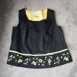 Sag Harbor  Black/Yellow Two Piece Outfit Set SIZE 20W Photo 1