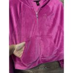 Victoria's Secret Victoria’s Secret TRACKSUIT SET Velvet Jacket & Jogger Velour Hot Pink Medium Photo 3