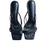 Tony Bianco  - Classic Black Nappa Elegant Strappy Heels Sz 7.5 Photo 2