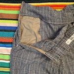 Mango  vintage style plaid check cropped pants with bow tie size xs Photo 11