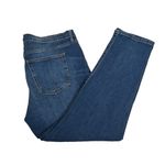 Gap  Real Straight Jeans Womens 33/16 Short Dark Wash Photo 2