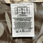 Guess Women’s Sleeveless Blouse Top XS Brown Beige Zebra Print Draped Open Back Photo 1