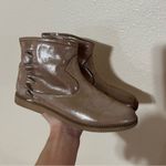 Elephantito 🐘 bronze shimmer gold ruffle ankle boots booties 36/5 Brown Photo 1