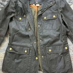 J.Crew Relaxed Boyfriend Downtown Field Jacket Dark Army Green XS Photo 1