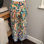 Anthropologie  Maeve Hippie Wide Leg Boho High Waist Pants Size 0P Photo 5