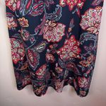 Title Nine Dress Women Small Paisley Floral Dream Travel Fit Flare Pocket Active Photo 3