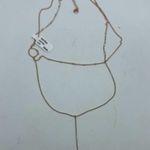 NEW REAL SIMPLE Park Place fashion rose gold double layer necklace Photo 11