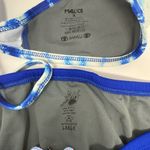Jolyn X Mallyce Matching Bikini Set Top Small, Bottom Large Blue Size undefined Photo 3