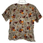 UA Scrubs Thanksgiving Scrub‎ Shirt Size M Photo 3