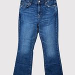AG Adriano Goldschmied Womens Jeans Blue Denim Farrah Boot Crop High Rise Fit 28 Photo 1