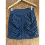 XCVI Wearables The Trace Skirt in Classic Navy Blue Mini Stretch Medium M CASUAL Photo 3