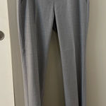 Theory  Grey Wool Dress Pants Photo 0