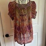BILA Boho, Paisley, short sleeve blouse Pink Photo 3