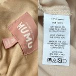 Show Me Your Mumu Cut-out Ruffled Zoey Midi Dress in Champagne Luxe Satin XS Photo 2