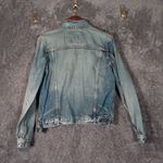 Abercrombie & Fitch Light Blue Denim Jacket Vintage 1892 Trucker Womens Xl Photo 3