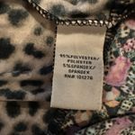 ECI  New York jeweled animal print dress size M Photo 5