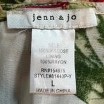 Jenn & Jo Tropical Floral Spaghetti Strap Romper Shorts Size L Hawaiian Red Size L Photo 8