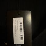 Pretty Little Thing Black Long-Sleeve Ribbed Cropped Top With Chain Detail -  - UK Photo 5