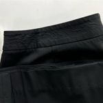 Lafayette 148 Black Virgin Wool & Stretch Wide Leg Menswear Pants Size 12 Hemmed Photo 14