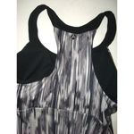 prAna New Womens NWT Rainblur Shauna Dress Bra M Black White Tank Work Casual Photo 5