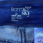 Terra & Sky  dark blue jeans size 1X 16/18 Photo 2