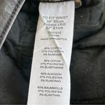 ASOS Women’s High Waisted Coated Wax Straight Leg Jeans Size 34/32 Black Photo 7