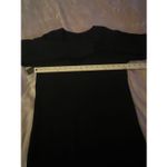 NWT Lulus Long Sleeve Knee Length Knit Sweater Dress Black Size XS Photo 7