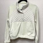 Hippie Rose  Quilted Fleece Quater Snap Pullover Hoodie Photo 0