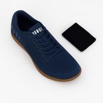 Nobull  Navy Suede Trainers Womens 8.5 Blue Gum Sole Athletic Shoes Run Small EUC Photo 10