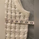 NWT Uncharted Threads Size L Cream Stretchy Knit Crochet Terry Cover Up Dress White Size L Photo 11